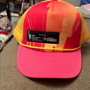 Red and Yellow Women's Hat